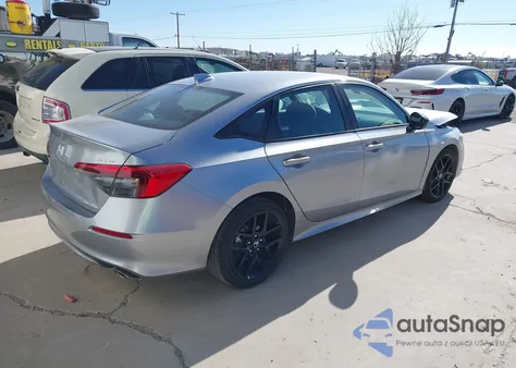 2024 Honda Civic Sport из США, поврежденный, VIN 2HGFE2F55RH554798